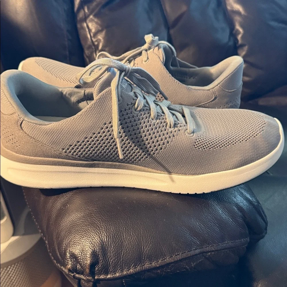 Kizik Lima Hands Free Lace Up Slip On Shoes Sneaker Gray Mens Size 13 - Picture 9 of 16